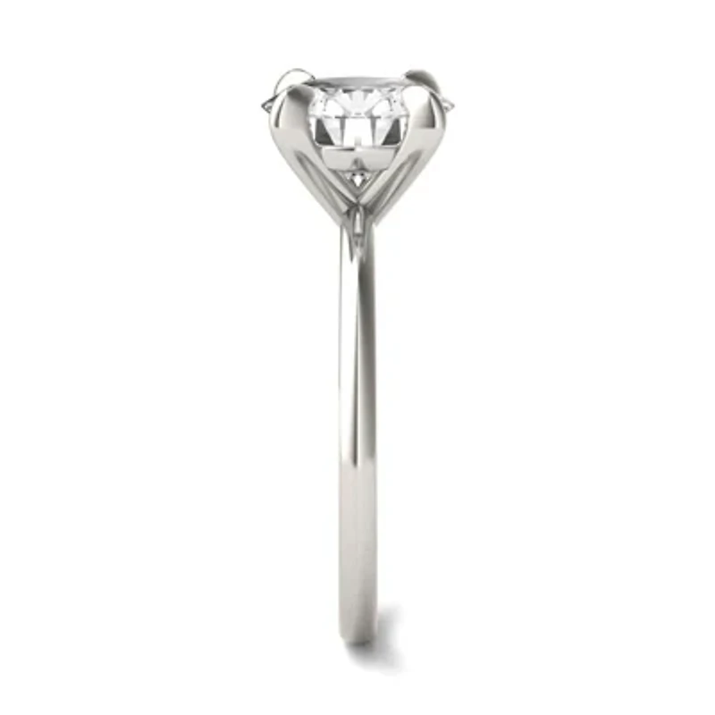 Charles & Colvard 2.2 ct. tw. Lab Created Moissanite Round Solitaire Ring 14K White Gold