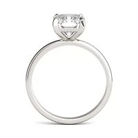 Charles & Colvard ct. tw. Lab Created Moissanite Radiant Solitaire Ring 14K White Gold