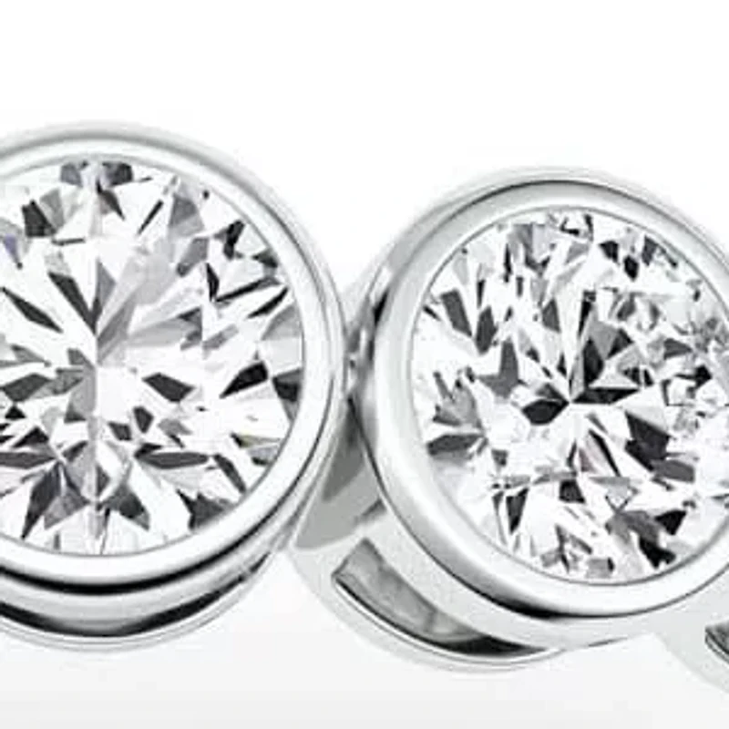 0.75 ct. tw. Lab Created Moissanite Round Cocktail Band Sterling Silver