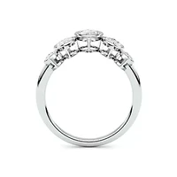 1.46 ct. tw. Lab Created Moissanite Marquise Cocktail Statement Ring Sterling Silver