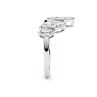 1.46 ct. tw. Lab Created Moissanite Marquise Cocktail Statement Ring Sterling Silver