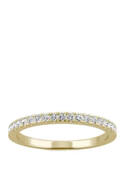 Lab Created Moissanite Anniversary Band