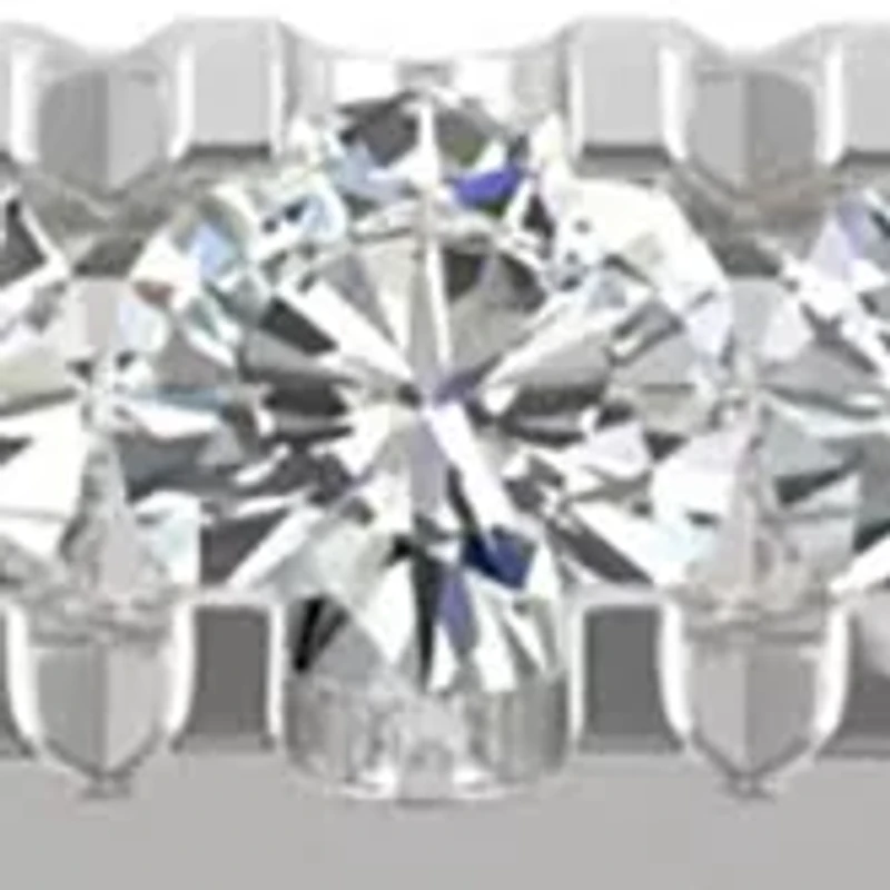 Moissanite Anniversary Band