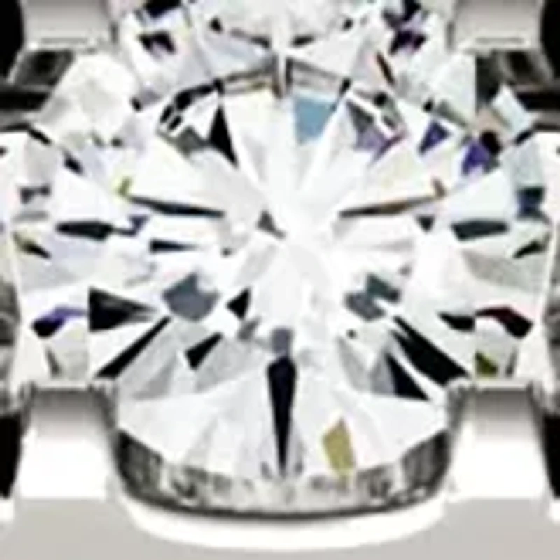 1/2 ct. t.w. Lab Created Moissanite Stackable Band 14K White Gold