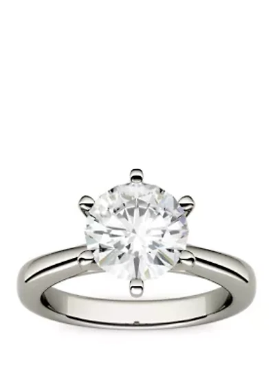 1.9 ct. t.w. Lab Created Moissanite Solitaire Ring 14K White Gold