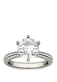 1.9 ct. t.w. Lab Created Moissanite Solitaire Ring 14K White Gold