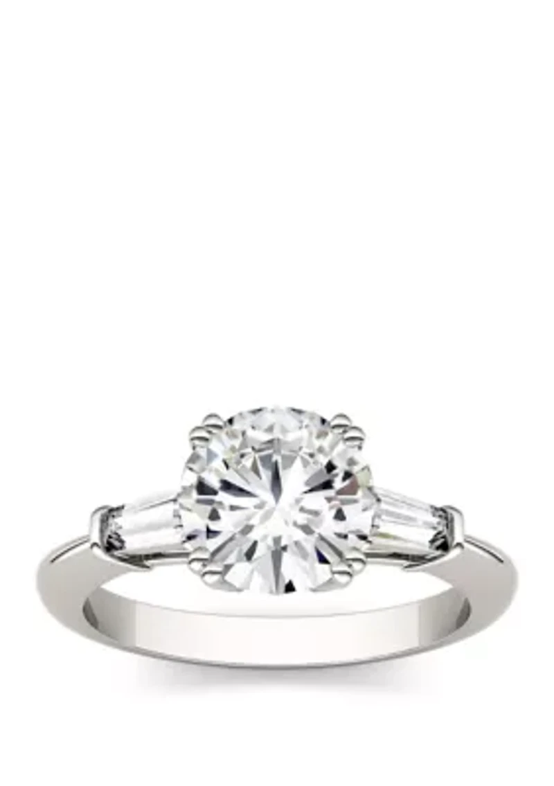 2.27 ct. t.w. Lab Created Moissanite Engagement Ring 14K White Gold