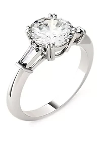 2.27 ct. t.w. Lab Created Moissanite Engagement Ring 14K White Gold