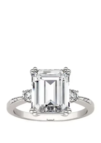 3.69 ct. t.w. Lab Created Moissanite Fashion Ring 14K White Gold