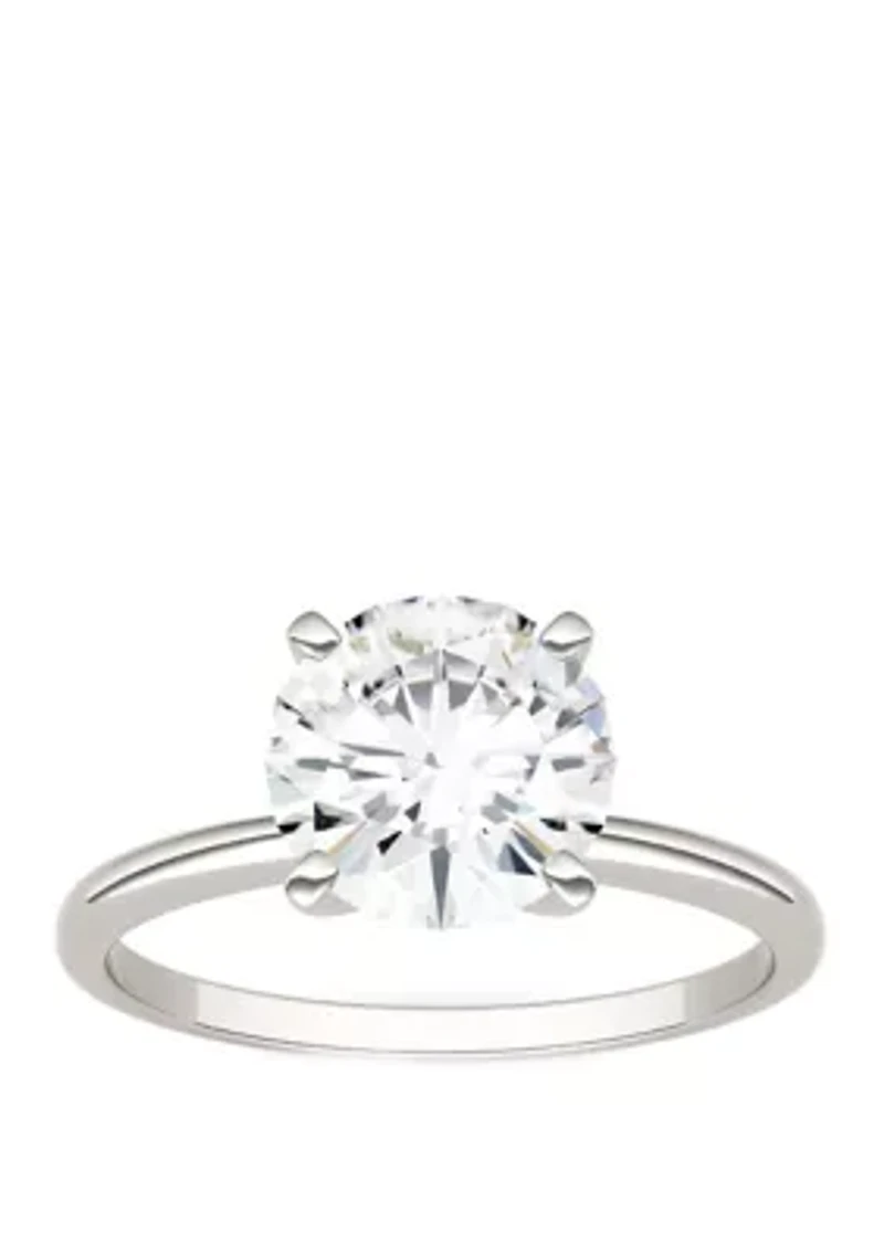 1.9 ct. t.w. Lab Created Moissanite Solitaire Ring 14K White Gold