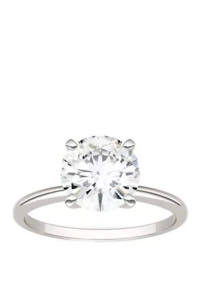 1.9 ct. t.w. Lab Created Moissanite Solitaire Ring 14K White Gold