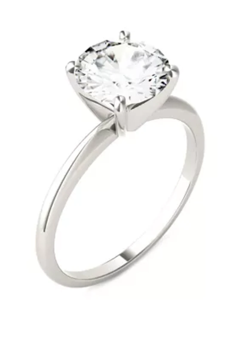 1.9 ct. t.w. Lab Created Moissanite Solitaire Ring 14K White Gold