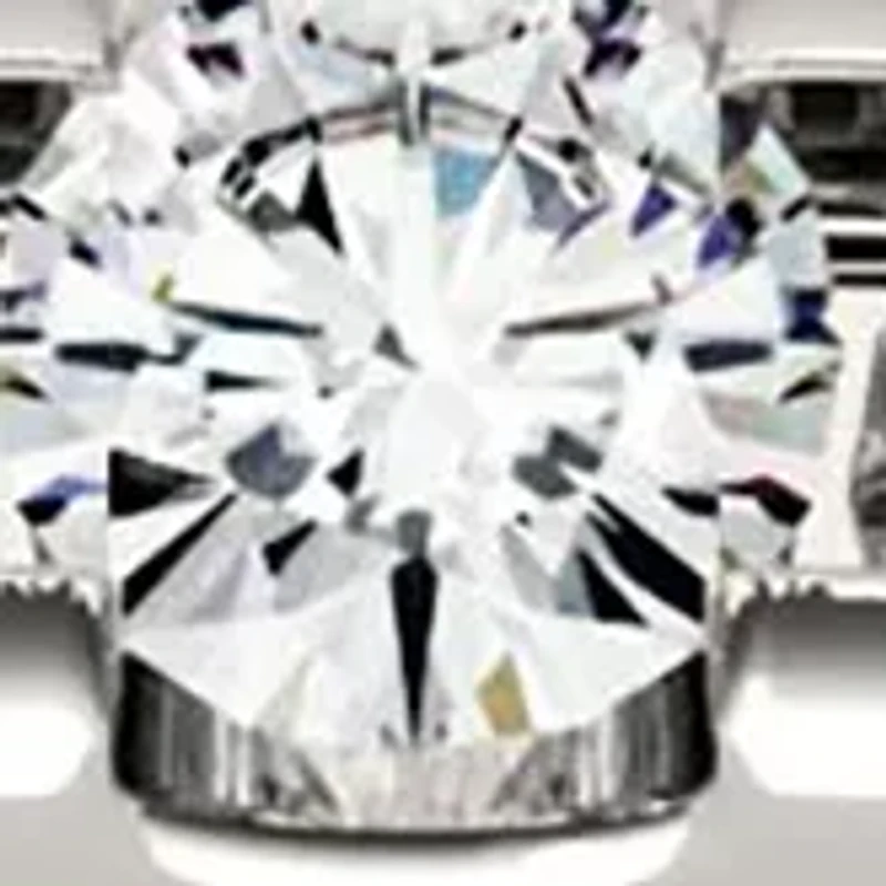 1/2 ct. t.w. Lab Created Moissanite Stackable Band 14K White Gold