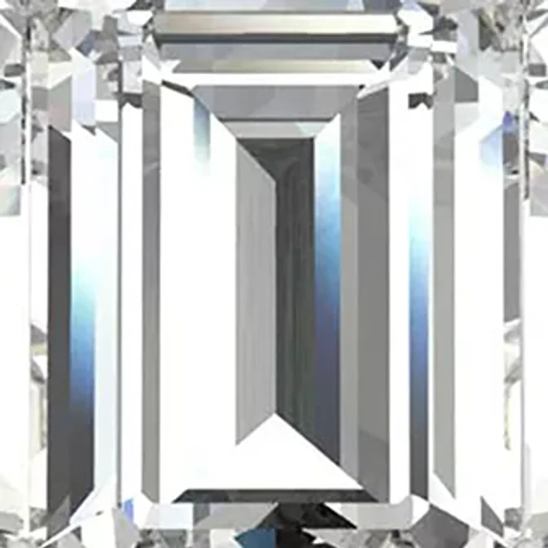 4 ct. t.w. Lab Created Moissanite Emerald Cut Seven Stone Ring 14k White Gold