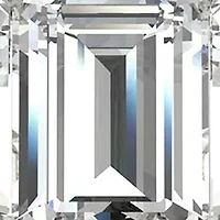 4 ct. t.w. Lab Created Moissanite Emerald Cut Seven Stone Ring 14k White Gold