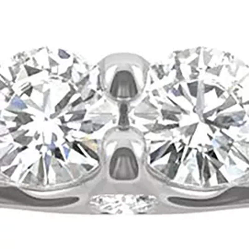 1/2 ct. t.w. Lab Created Moissanite Wedding Band 14k White Gold