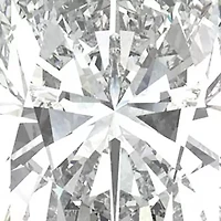 ct. t.w. Lab Created Moissanite Oval Halo Engagement Ring 14k White Gold