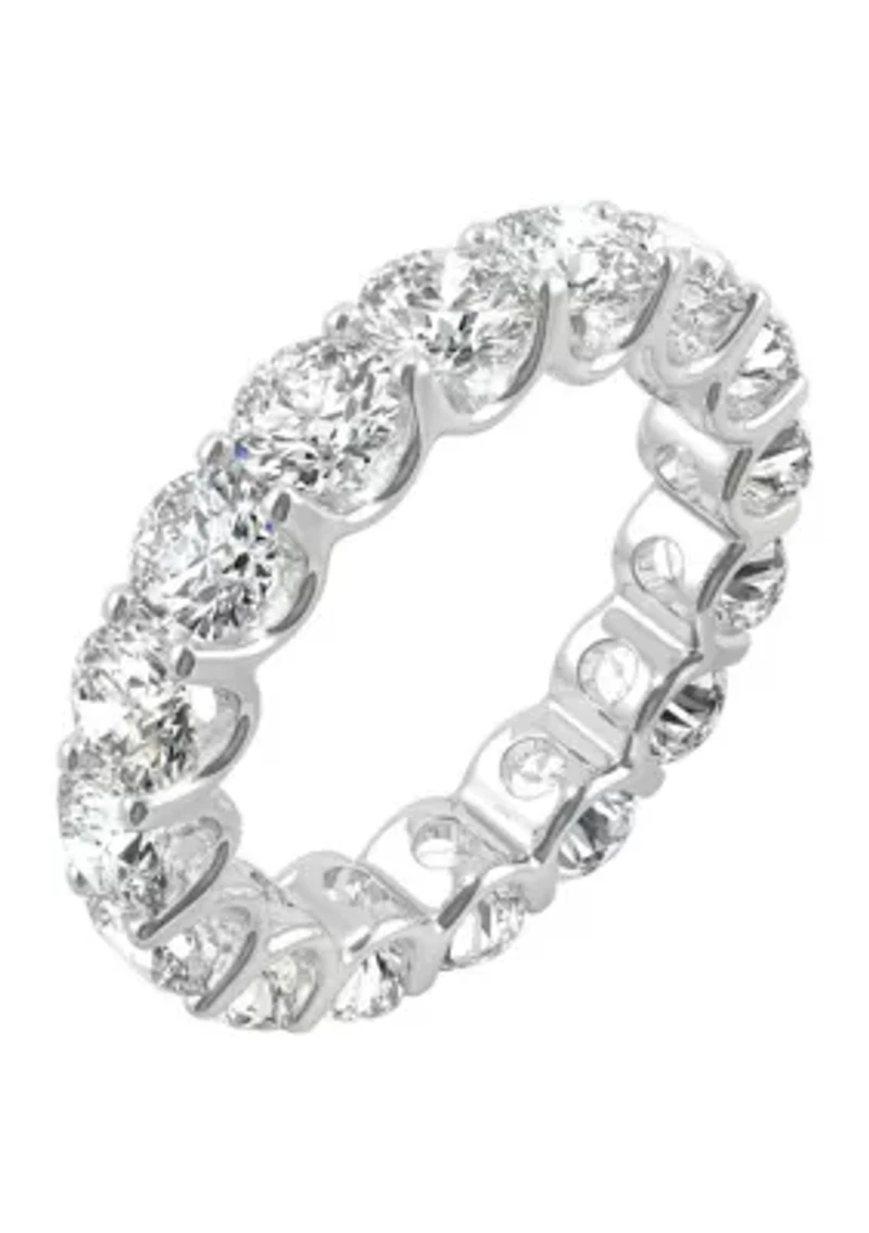 5 ct. t.w. Lab Created Moissanite Eternity Band 14k White Gold