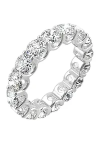 5 ct. t.w. Lab Created Moissanite Eternity Band 14k White Gold