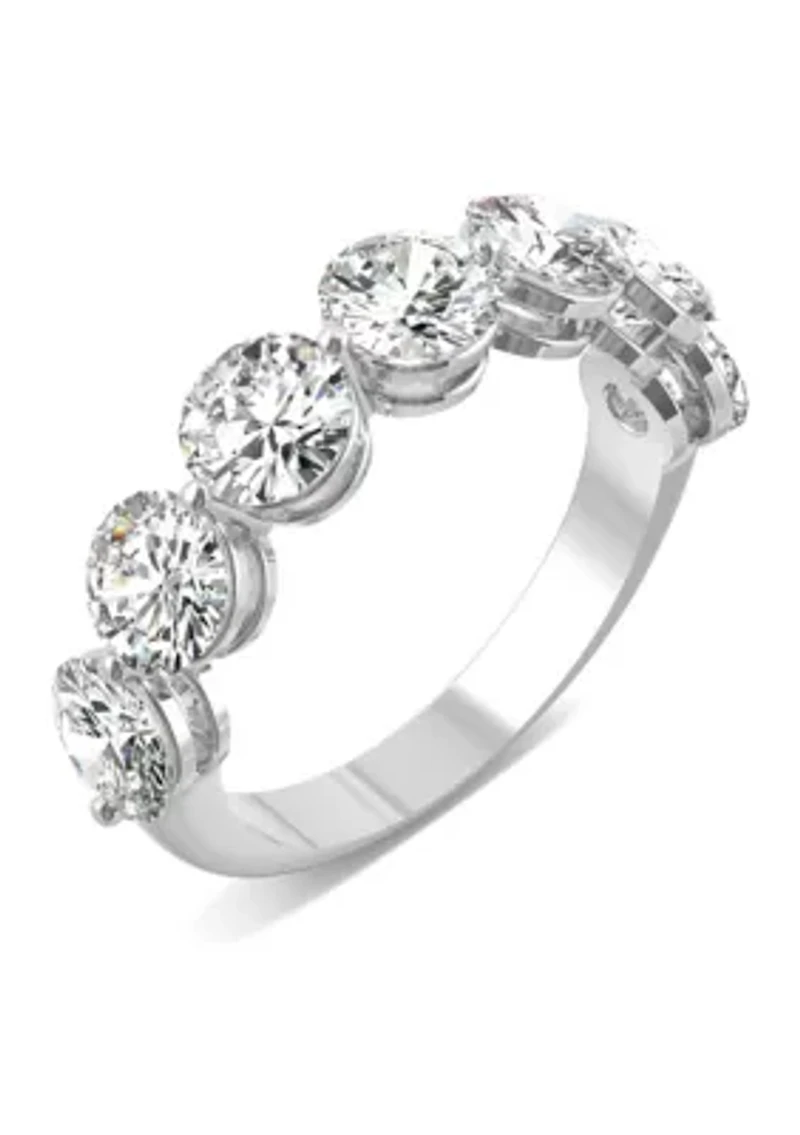 12 ct. t.w. Lab Created Moissanite Seven Stone Band 14k White Gold
