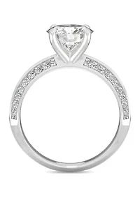 1/4 ct. t.w. Lab Created Moissanite Engagement Ring 14k White Gold