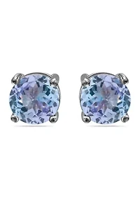 1 ct. t.w. Tanzanite Stud Earrings in Sterling Silver