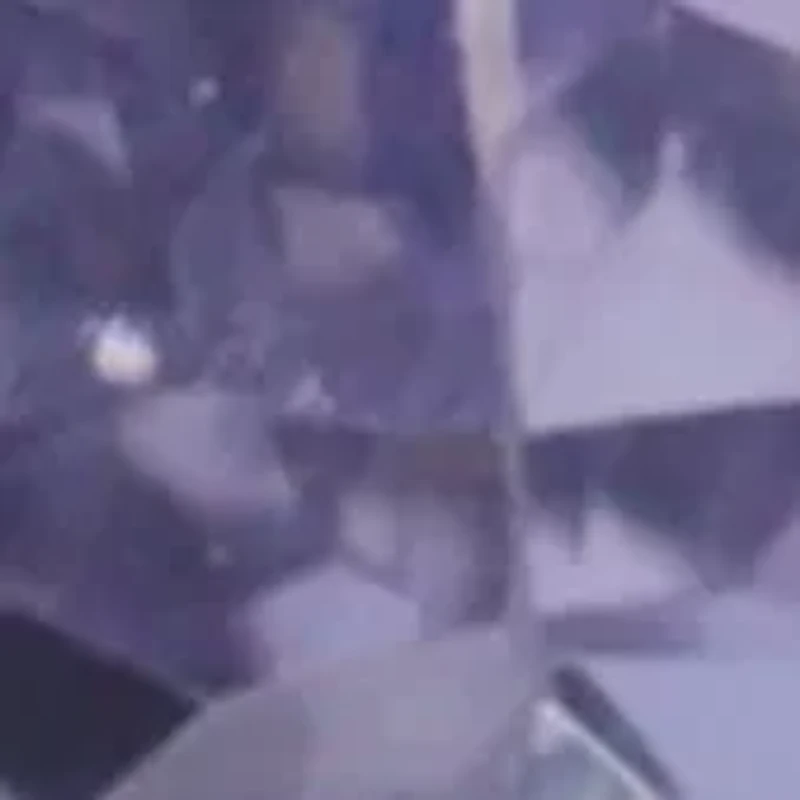 5/8 ct. 6MMx4MM Pear Tanzanite and White Topaz Crown Stud Earrings, Sterling Silver