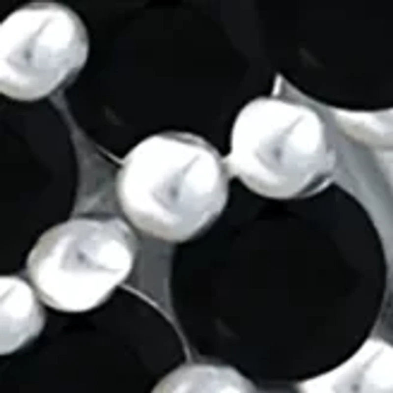 1.24 ct. t.w. Citrine and Black Spinel Bee Necklace, Sterling Silver