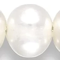 Fresh Water Pearl Curb Chain Bracelet, Sterling Silver
