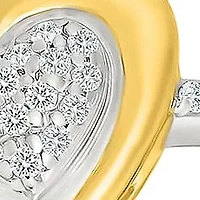 Diamond Heart Ring