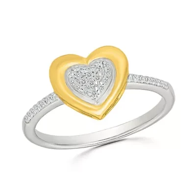 Diamond Heart Ring