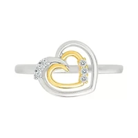 Diamond Heart Ring
