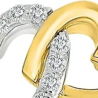 Diamond Double Heart Ring