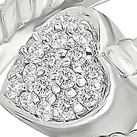 Diamond Heart Ring