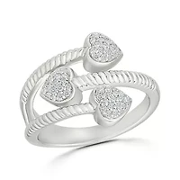 Diamond Heart Ring