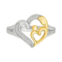 Diamond Fancy Heart Ring