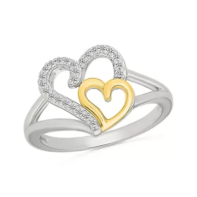 Diamond Heart Ring