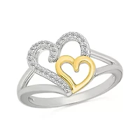 Diamond Heart Ring