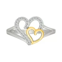 Diamond Heart Ring