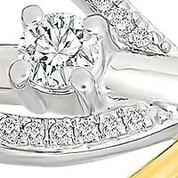 Diamond Fashion Heart Ring