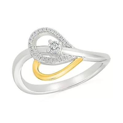 Diamond Fashion Heart Ring