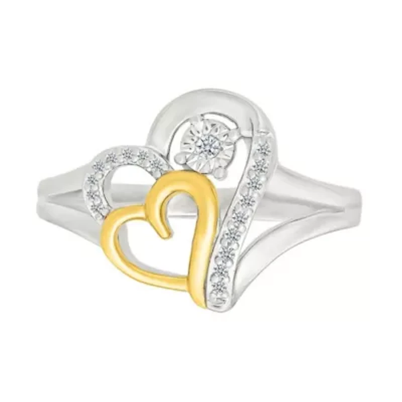 Diamond Fancy Heart Ring