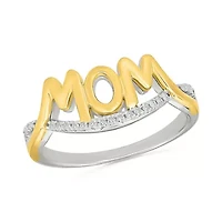 Diamond Mom Ring