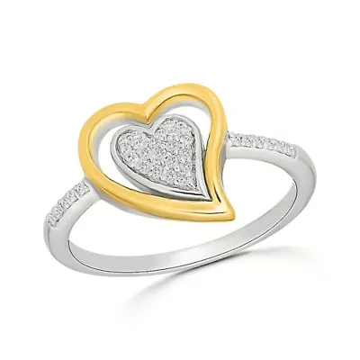 Diamond Heart Ring