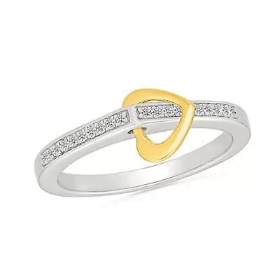 Diamond Heart Ring