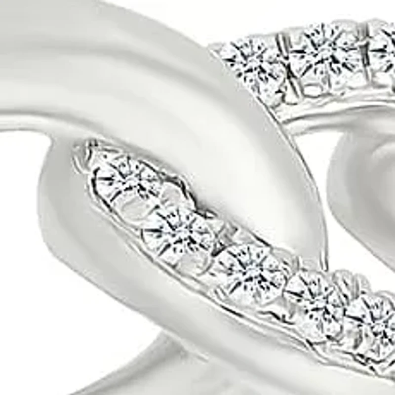Diamond Interlink Ring
