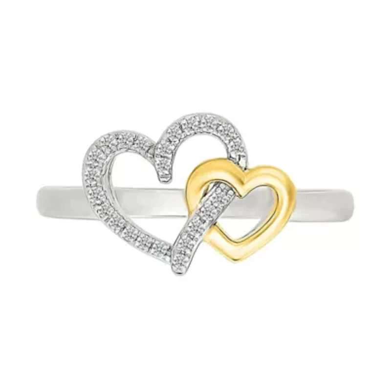 Diamond Heart Ring