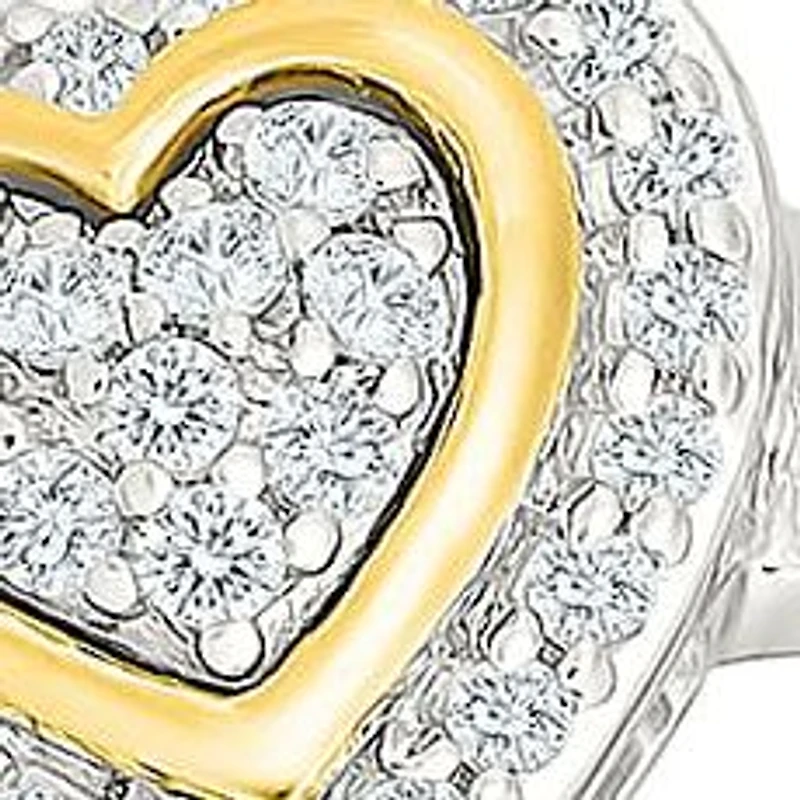 Diamond Heart Ring