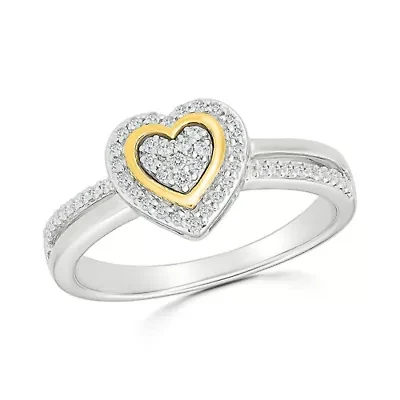 Diamond Heart Ring