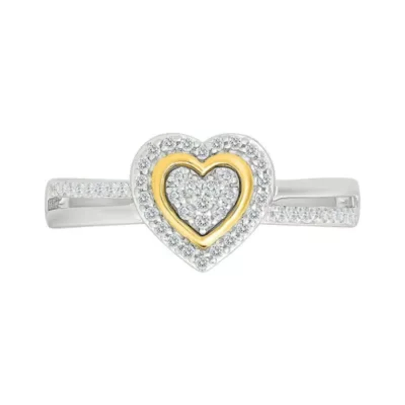 Diamond Heart Ring
